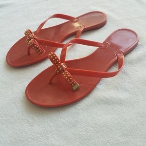 Ivanka Trump Nadia Bow Jelly Sandals